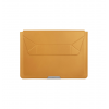 UNIQ OSLO LAPTOP SLEEVE WITH FOLDABLE STAND (UP TO 14”) - DEEP MUSTARD (MUSTARD)