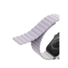 UNIQ REVIX Reversible Magnetic Apple Watch Strap 45/44/42MM - Lilac (Lilac/White)