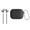 UNIQ VENCER AirPods Pro Silicone Hang Case – Charcoal (Dark Grey)