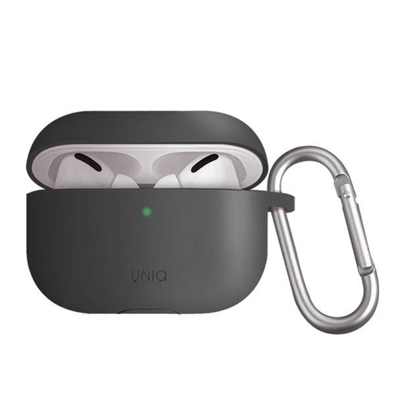 UNIQ VENCER AirPods Pro Silicone Hang Case – Charcoal (Dark Grey)