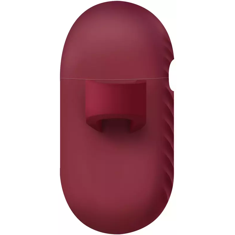 Uniq Vencer Silicone Hang Case for AirPods 3 - Burgundy Maroon