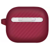 Uniq Vencer Silicone Hang Case for AirPods 3 - Burgundy Maroon