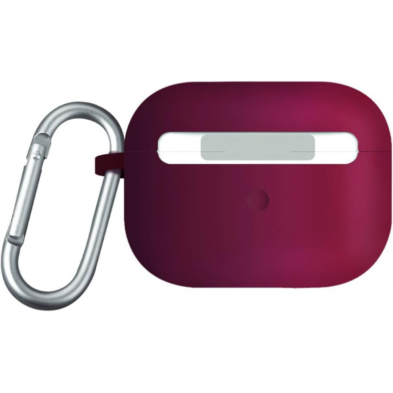 Uniq Vencer Silicone Hang Case for AirPods Pro - Maroon