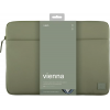 UNIQ VIENNA PROTECTIVE NYLON LAPTOP SLEEVE (UP TO 14”) - LAUREL GREEN (LAUREL GREEN)