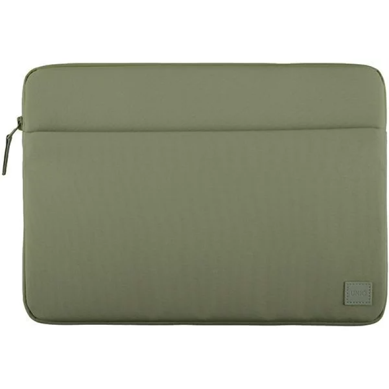 UNIQ VIENNA PROTECTIVE NYLON LAPTOP SLEEVE (UP TO 14”) - LAUREL GREEN (LAUREL GREEN)