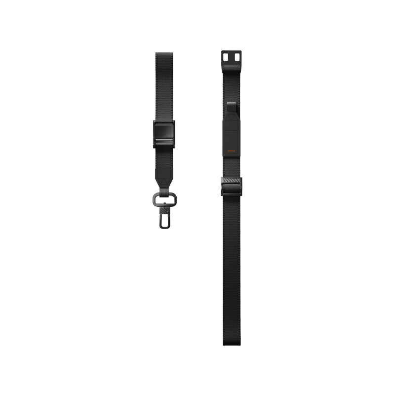 UNIQ Vista 2-in-1 Lanyard and Hand Strap - Midnight Black