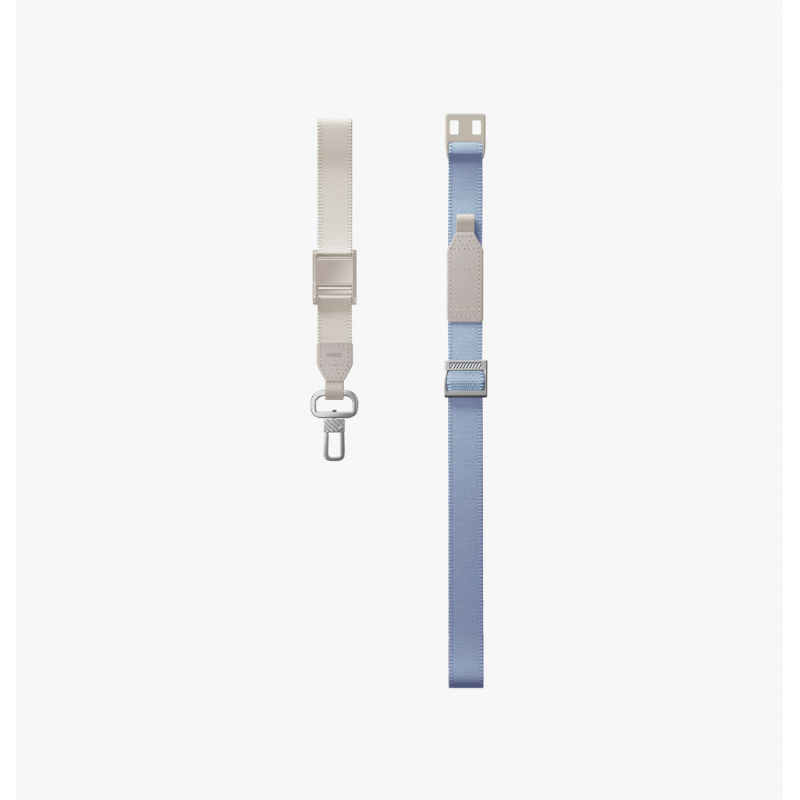 UNIQ Vista Duo 2-in-1 Lanyard and Hand Strap - Sky (Sky/Beige)