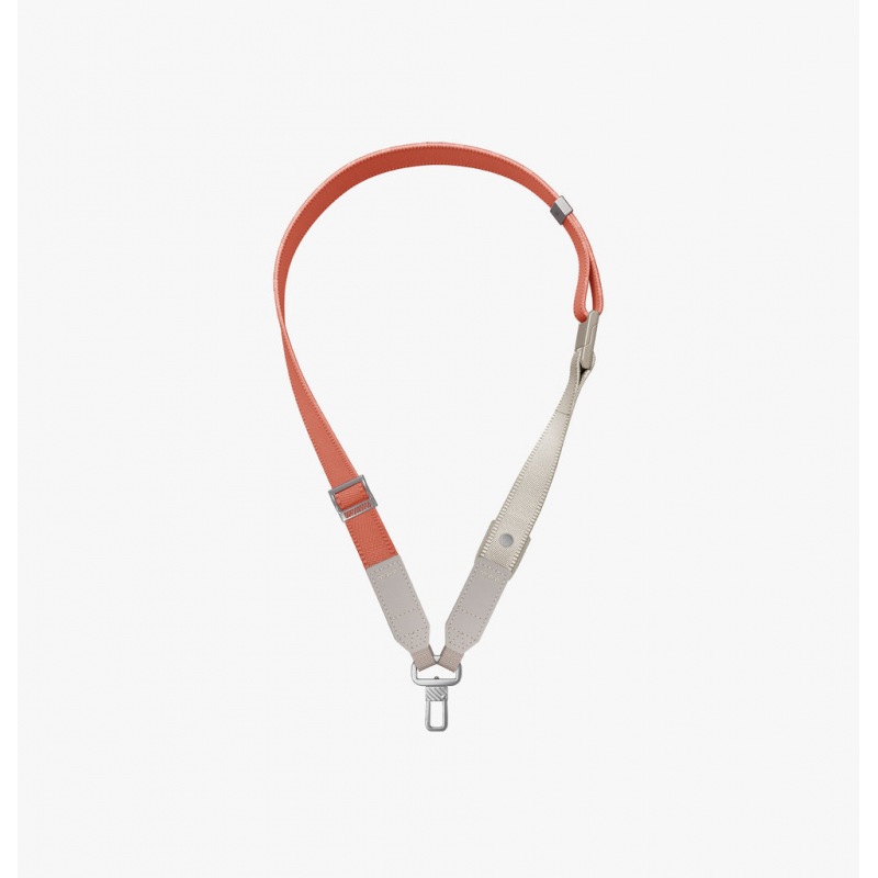 UNIQ Vista Duo 2-in-1 Lanyard and Hand Strap - Terracotta (Terracotta/Beige)