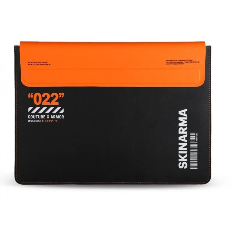 Skinarma ShinGoki Magnetic Laptop Sleeve Fits Up to 14 Inch - Orange