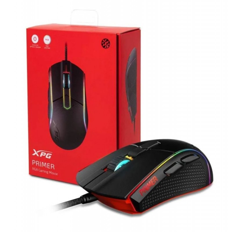 XPG Primer Gaming Wired Mouse - Black