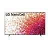 تلفزيون LG NanoCell مقاس 86 بوصة NANO75 Series تصميم الشاشة السينمائية 4K Cinema HDR webOS ذكي مع ThinQ AI Full Array Dimming Pro