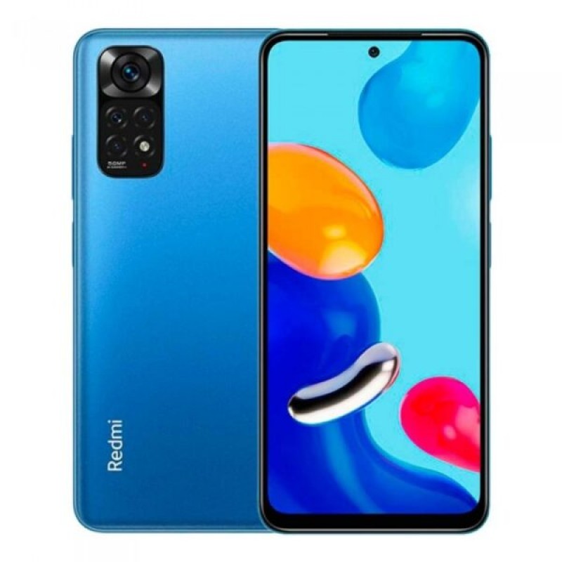  Redmi Note 11 128GB 4GB RAM Phone – Blue